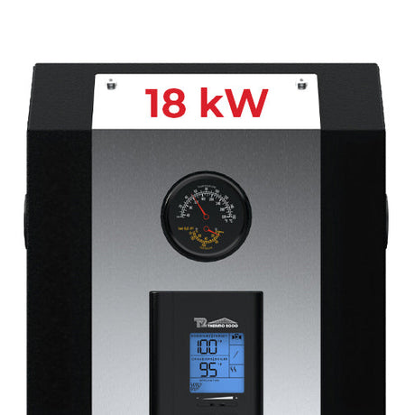 Thermo 2000 BTH Ultra 240V 18kW electric boiler for hydronic radiant floor