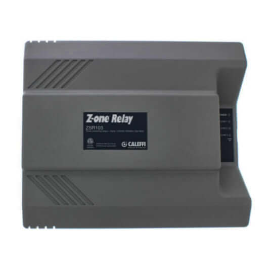 Caleffi ZSR103 - 3 Zones Expandable Switching Relay for three circulator pumps in-floor radiant floor system