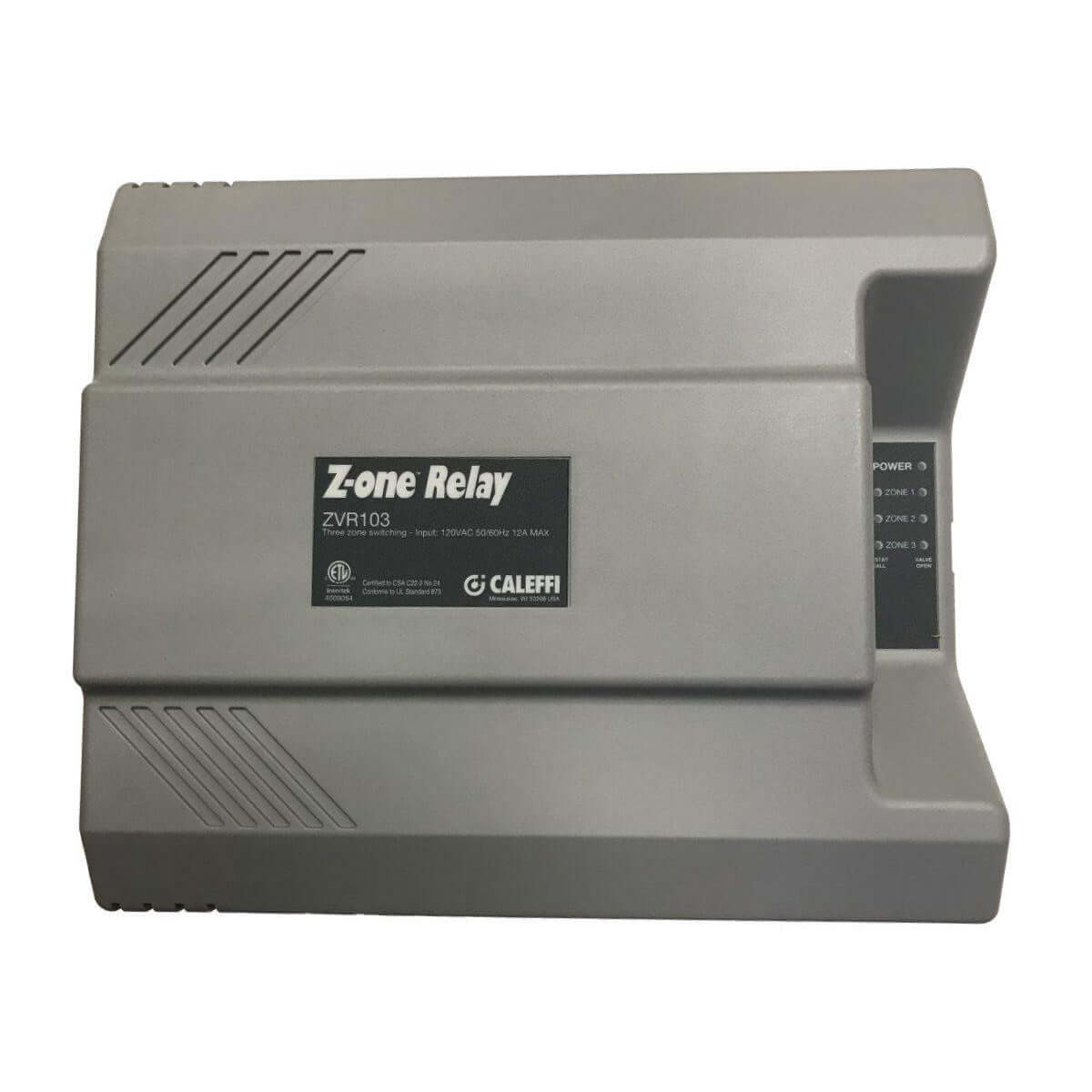 Caleffi ZVR103 - 3 Zones Valve Control for in-floor hydronic radiant floor system with 3 thermostats