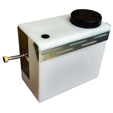 Calefactio GMP4 glycol make-up filling pump system for hydronic radiant floor heating system - rear