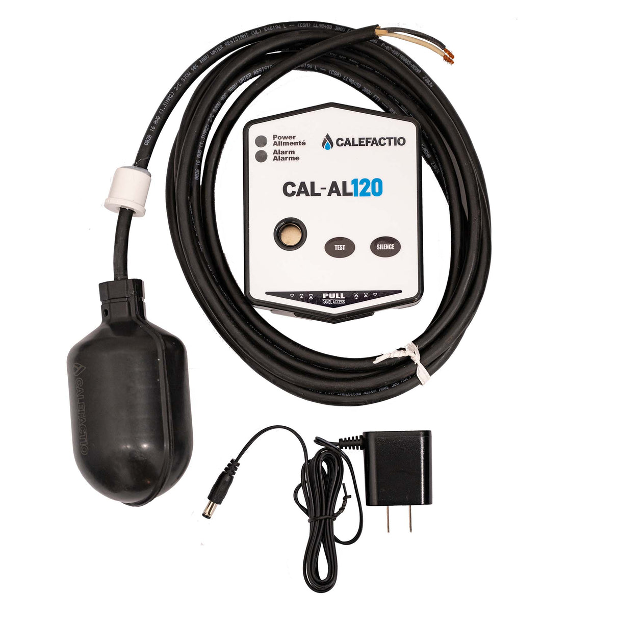 Calefactio GMP Remote alarm panel including low level switch float