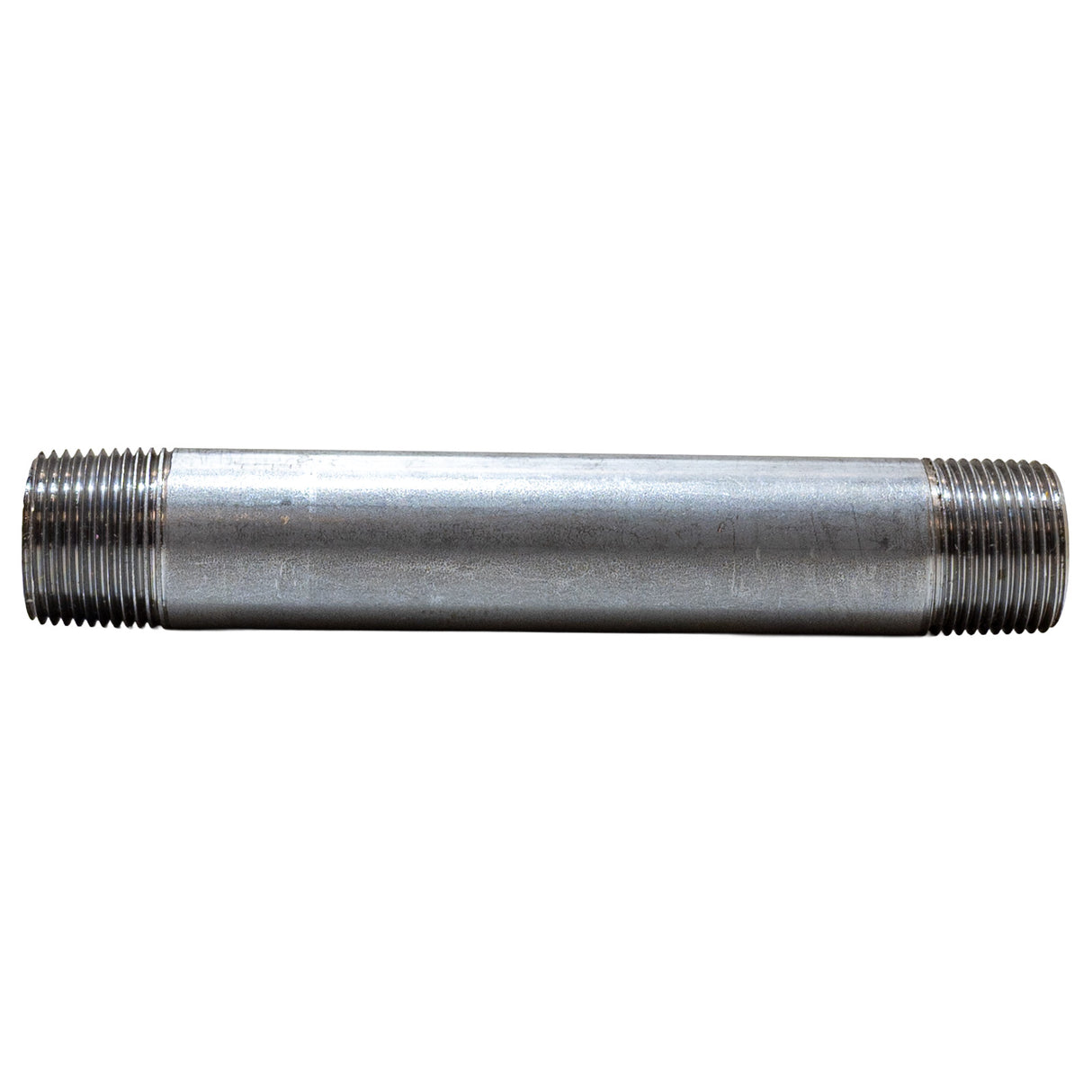 3/4" x 6" stainless steel male NPT nipple
