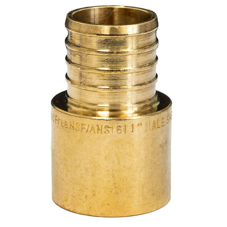 Nordik Radiant Adapter 1″ PEX x 1″ Sweat Male - top