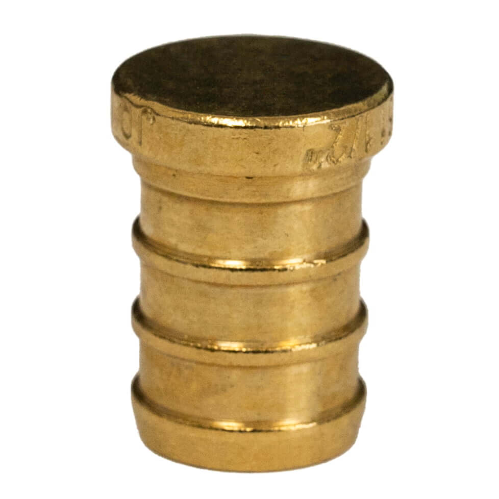 Nordik Radiant 1/2″ PEX Plug brass
