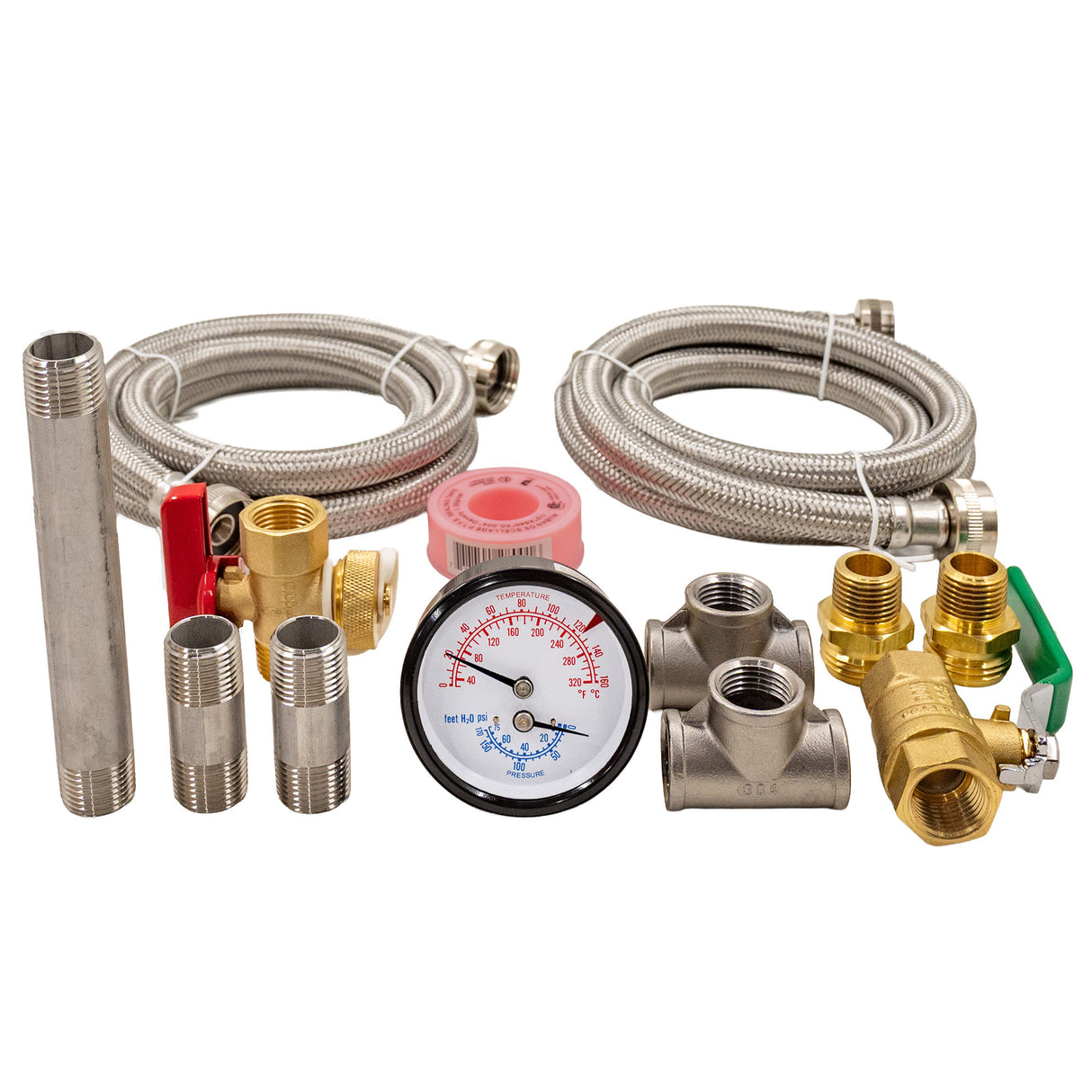 Hydraulic separator parts kit for connecting HGT60 and GMP