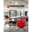 Nordik radiant hydronic floor PEX pîping installation guide cover