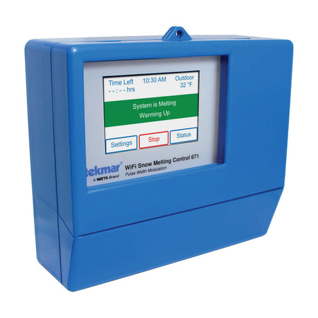 Tekmar WiFi Snow Melting Control 671  - side view