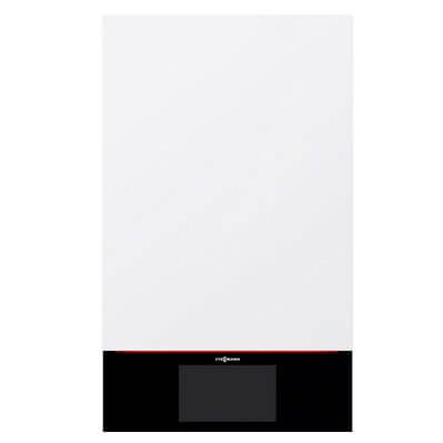 Viessmann B2HE-120 - 12000 Btu Vitodens 200-W gas-fired condensing boiler for in-floor hydronic water and glycol radiant floor heating system