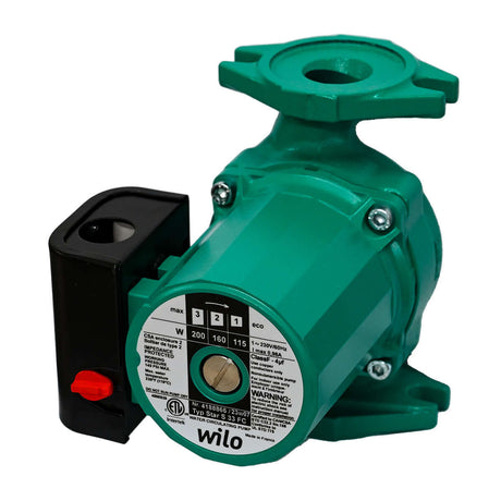 Wilo Star S 33 FC 4188866 230V 3-Speed Cast Iron Star Series Circulator for infloor water and glycol hydronic radiant floor heating system - top