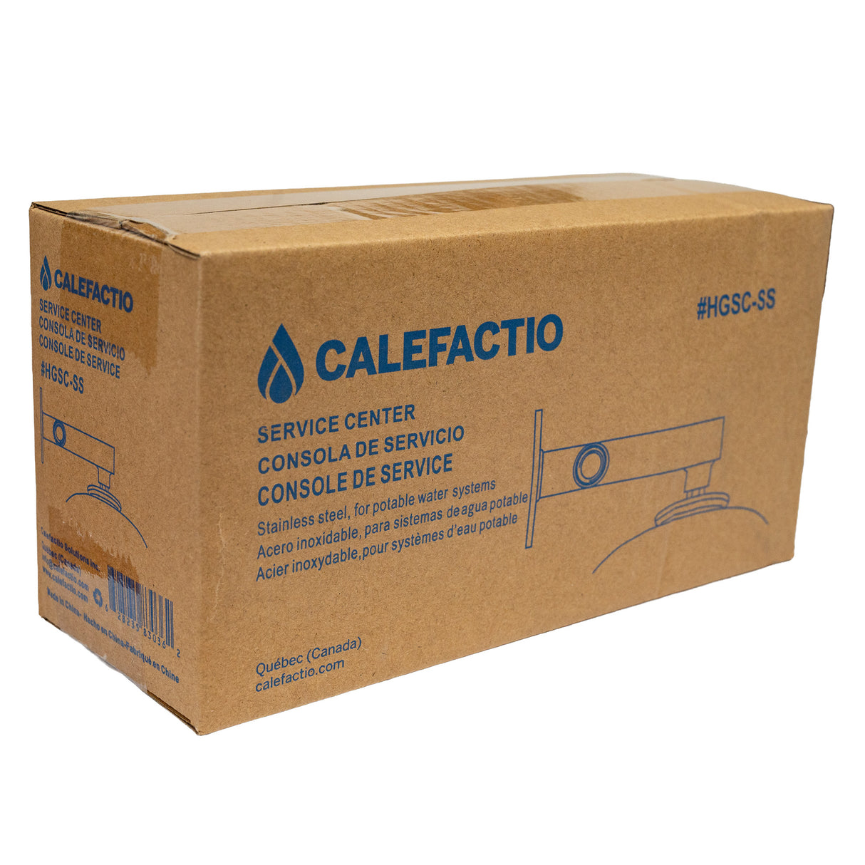 Calefactio HGSC-SS Potable Water Service Console - box