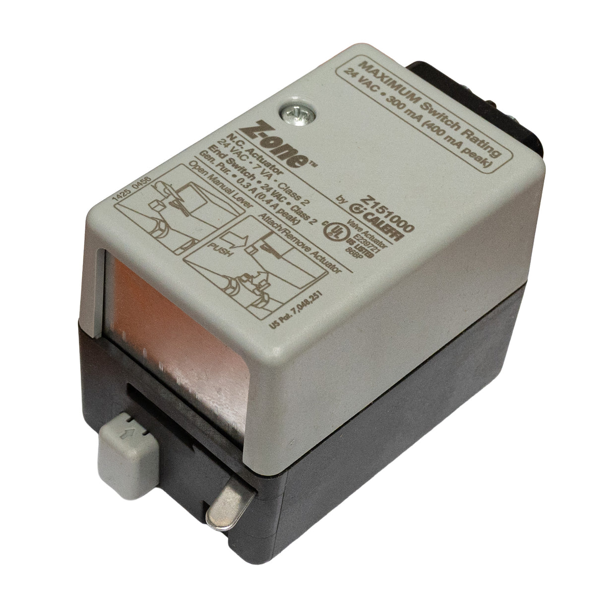 Caleffi Z151000 Z-one Zone Valve Actuator - right side