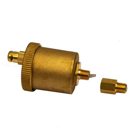 Caleffi 502113AMinical 1/8" Air vent with hydroscopic cap - side view