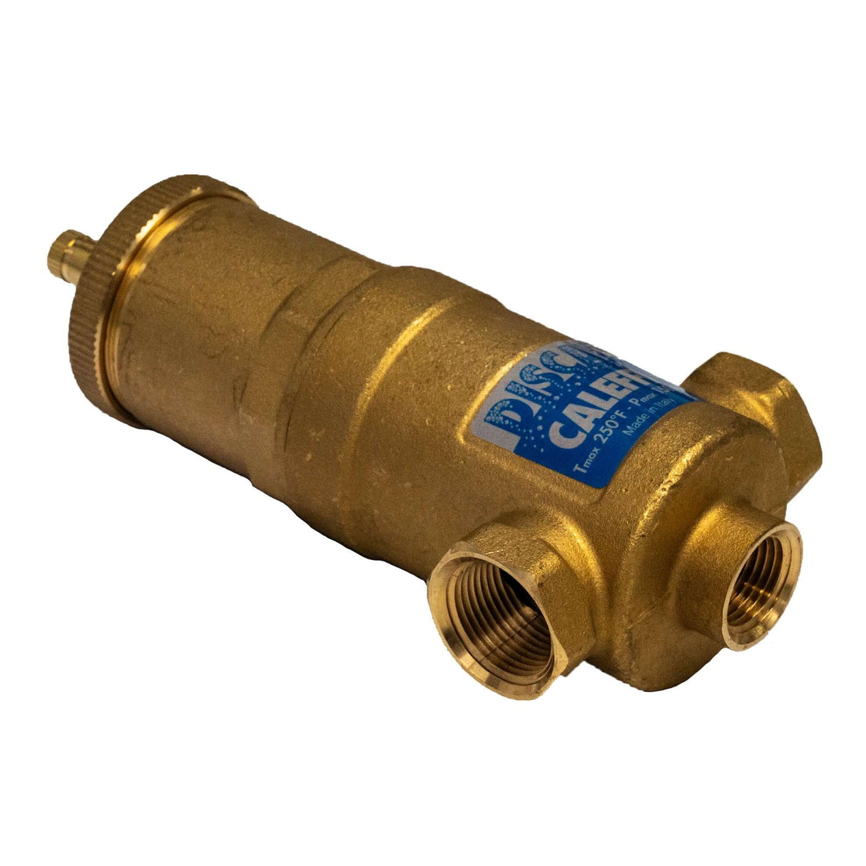 Top view of Caleffi 551003A Discal 3/4" Compact Air Separator