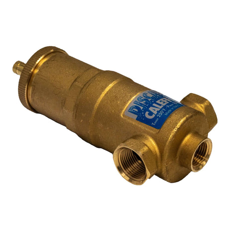 Top view of Caleffi 551003A Discal 3/4" Compact Air Separator