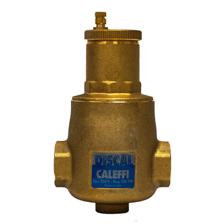 Front view of Caleffi 551006A Discal 1" Compact Air Separator