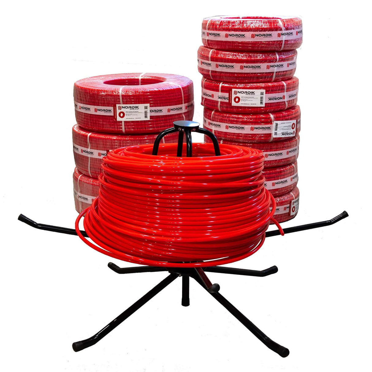 PEX tube uncoiler