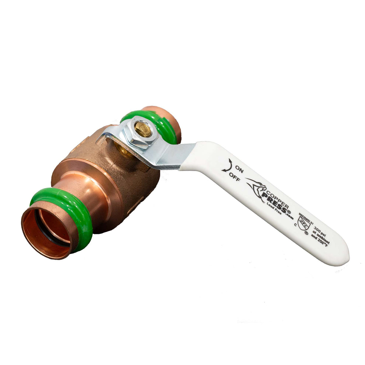 1" Copper Press 70020 press-fit ball valve copper fitting