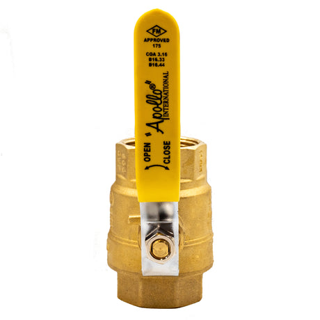 Apollo Ball valve 1-1/4″ FNPT Female x FNPT Female - front