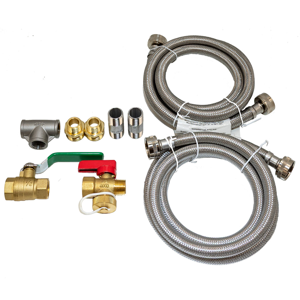 Fittings kit for Air Separator HGT-15 or HGT-30 Expansion Tank and Calefactio GMP