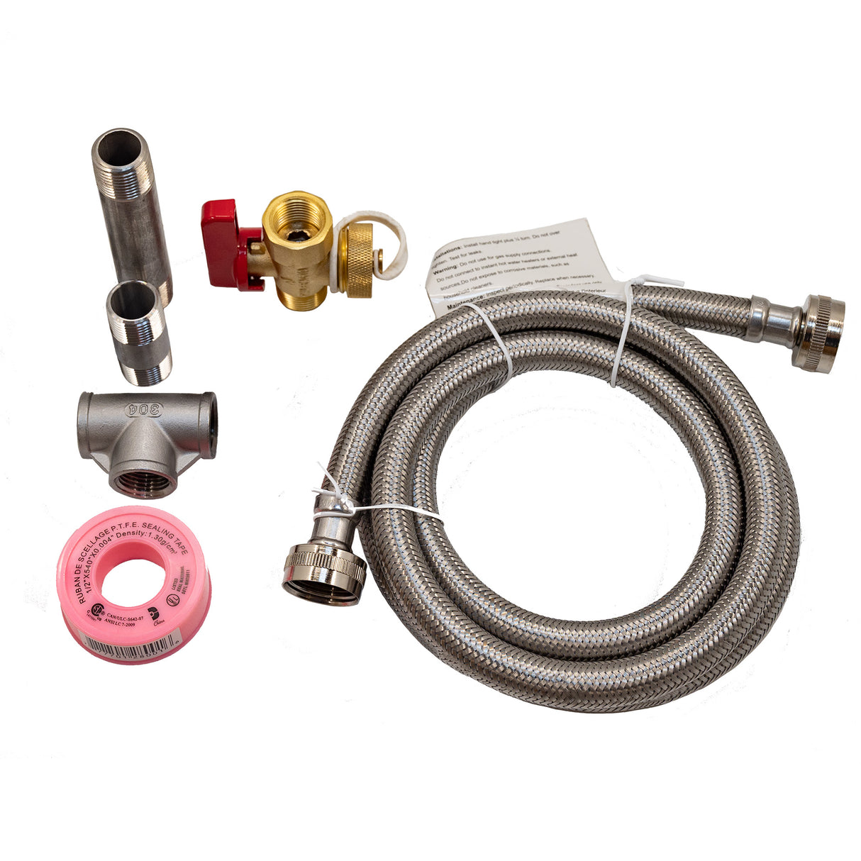 Fittings kit for Air Separator Expansion Tank HGT-15 or HGT-30 and Autofill valve