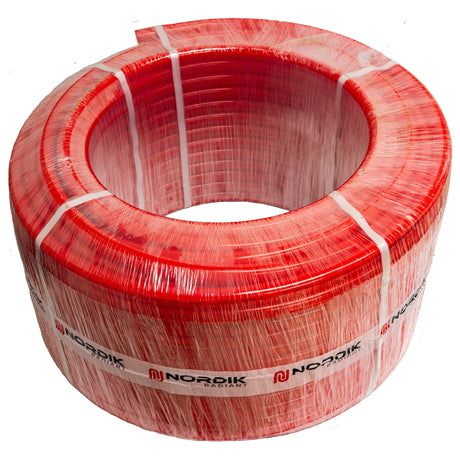 3/4" EVOH Hydronic Glycol Radiant Floor RED PEX - top view