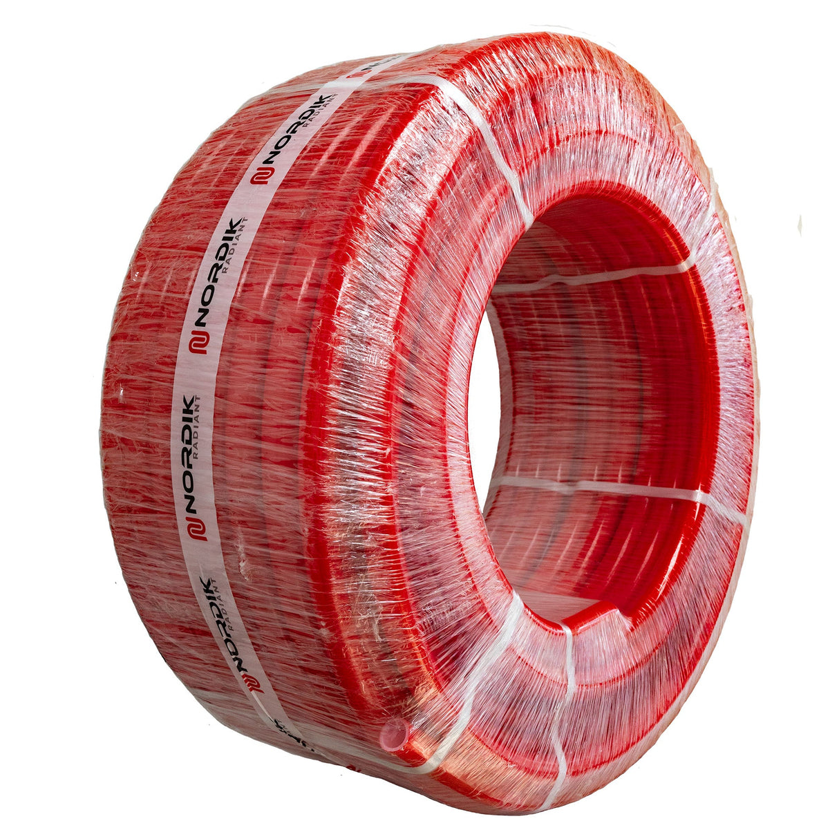 1" EVOH 300ft Hydronic Glycol Radiant Floor RED PEX - side view
