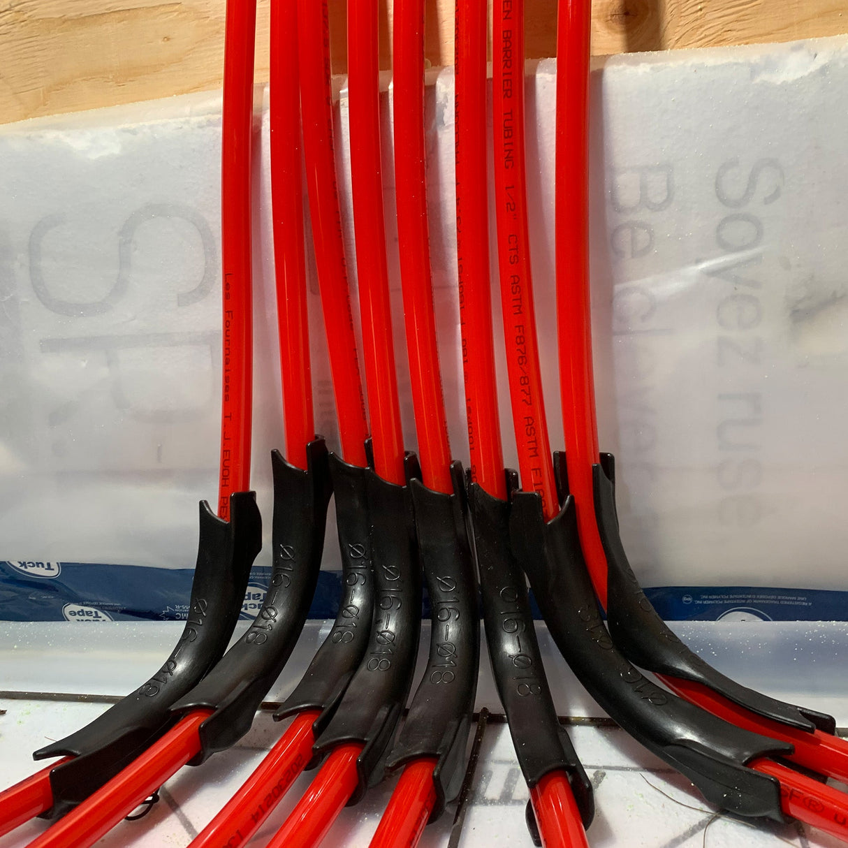 1/2'' Plastic bend support