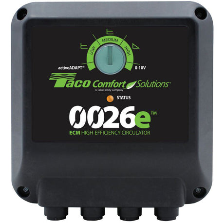 Taco 0026e f2 ecm hydronic circulator pump 3 speed control panel