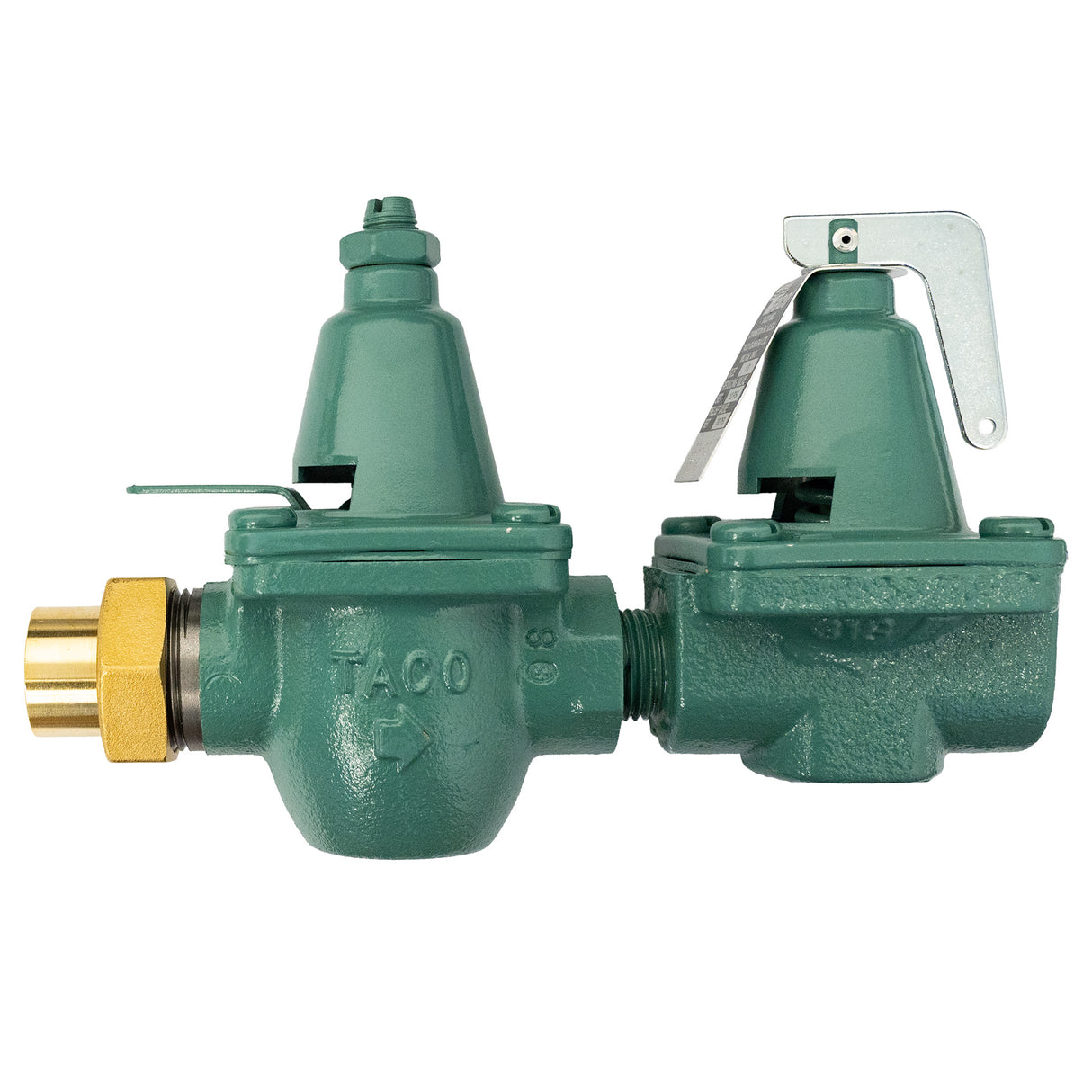 Taco 334-t3 1/2 npt boiler feed dual unit valve - right