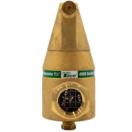 Taco 49-125t-2 1-1/4" air separator - front