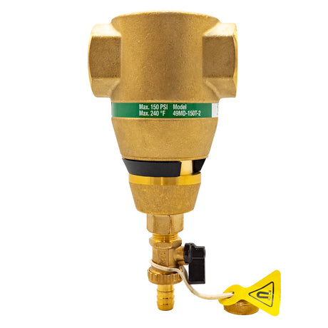 Taco 49MD-150T-2 1-1/2" 4900 Series Magnetic Dirt Separator - back