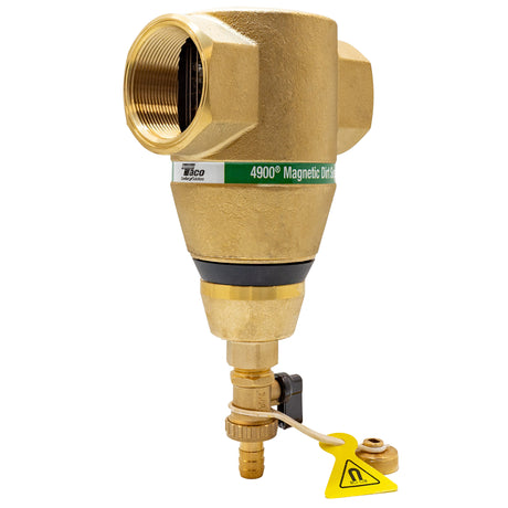 Taco 49MD-200T-2 2" 4900 Series Magnetic Dirt Separator - side