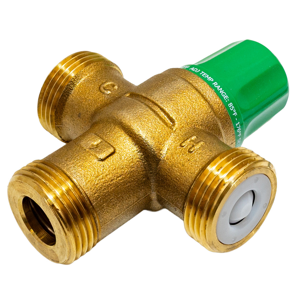 Taco 5000-3 Thermostatic mixing valve for domestic hot water heater - front