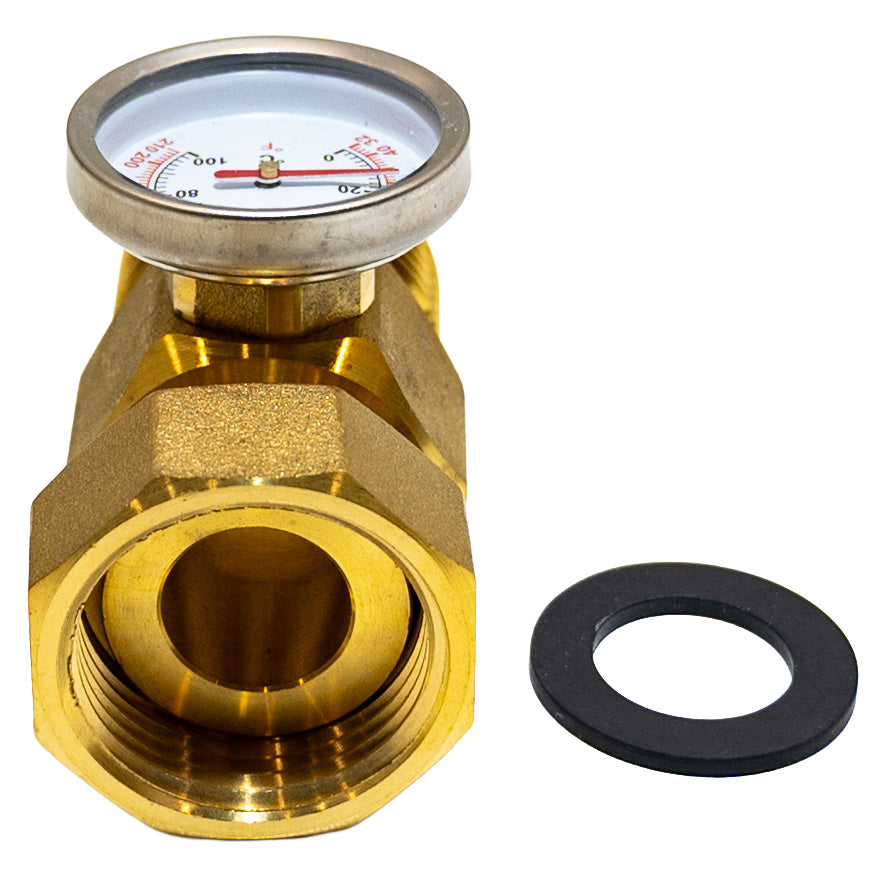 Taco 5120g-1 Temperature Gauge for 5000 Series Mixing Valve - bottom