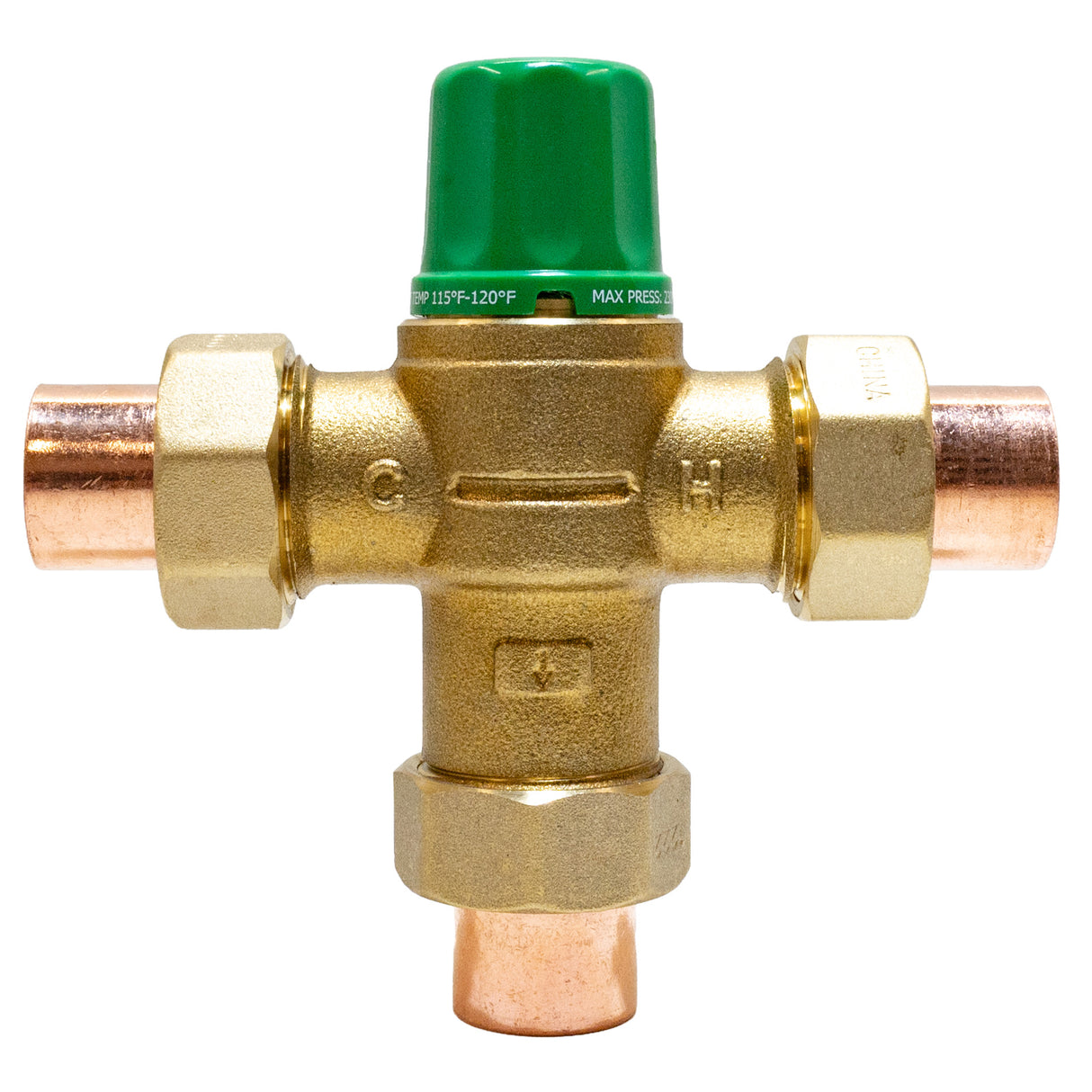 Taco 5123-003kit 3/4" Sweat fittings for 5000-3 Taco Mixing Valve