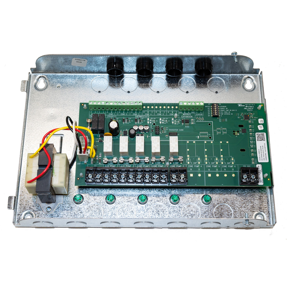 Taco SR503-5 - 3 Zones Switching Relay - electronic board
