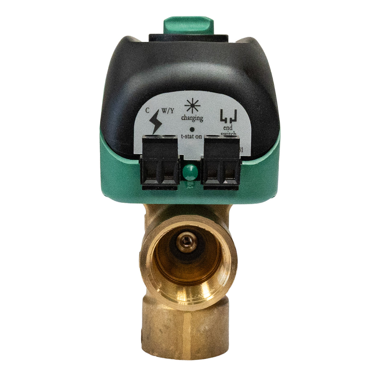 Taco Z075t3-2 3-Way 3/4" NPT 24VAC Zone Sentry Zone Valve, Normally Closed Actuator - back