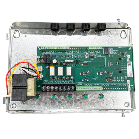 Taco ZVC403-5 3 zone valve control for hydronic radiant floor with 3 thermostats - electronic board
