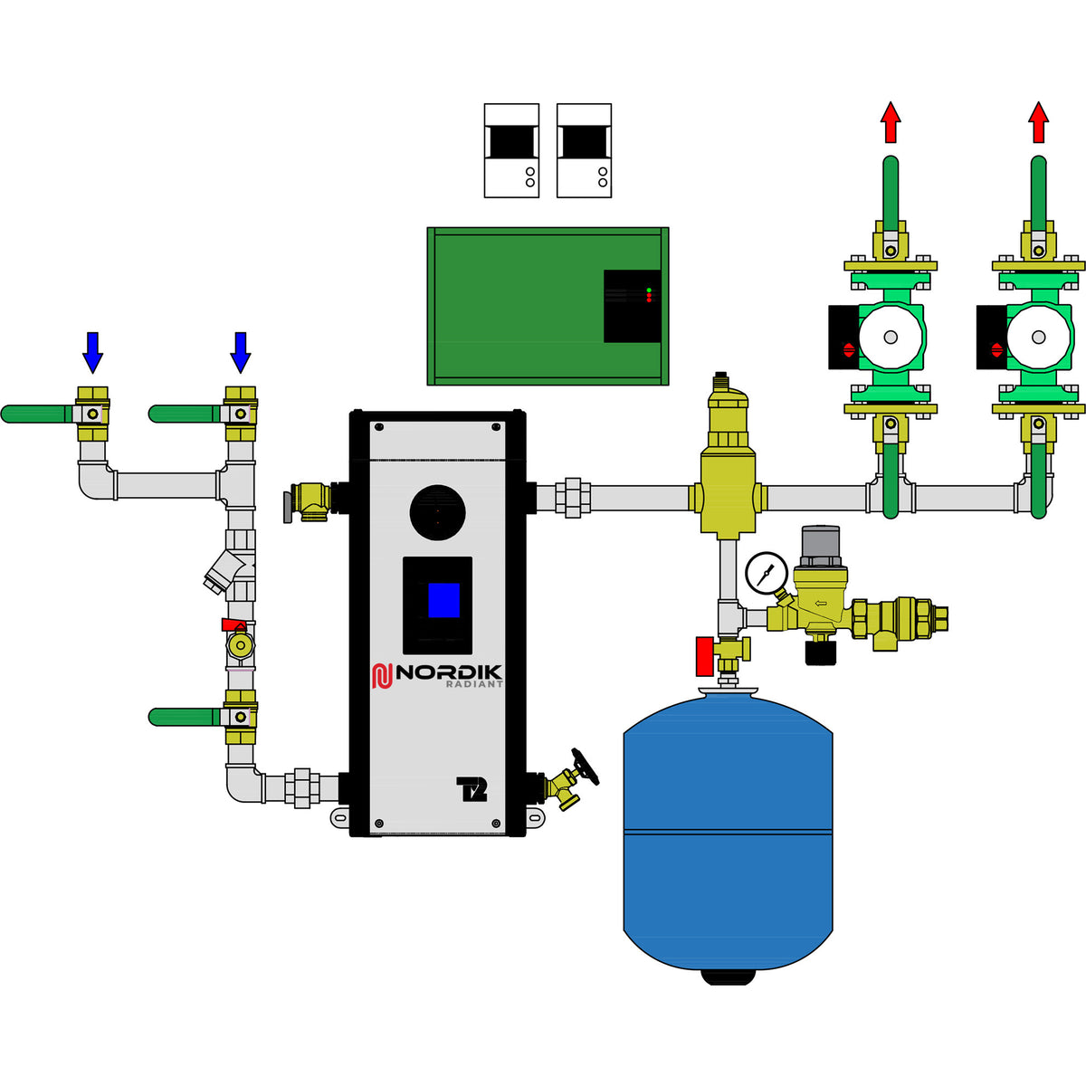 Oil-to-Electric boiler conversion kits. – Nordik Radiant