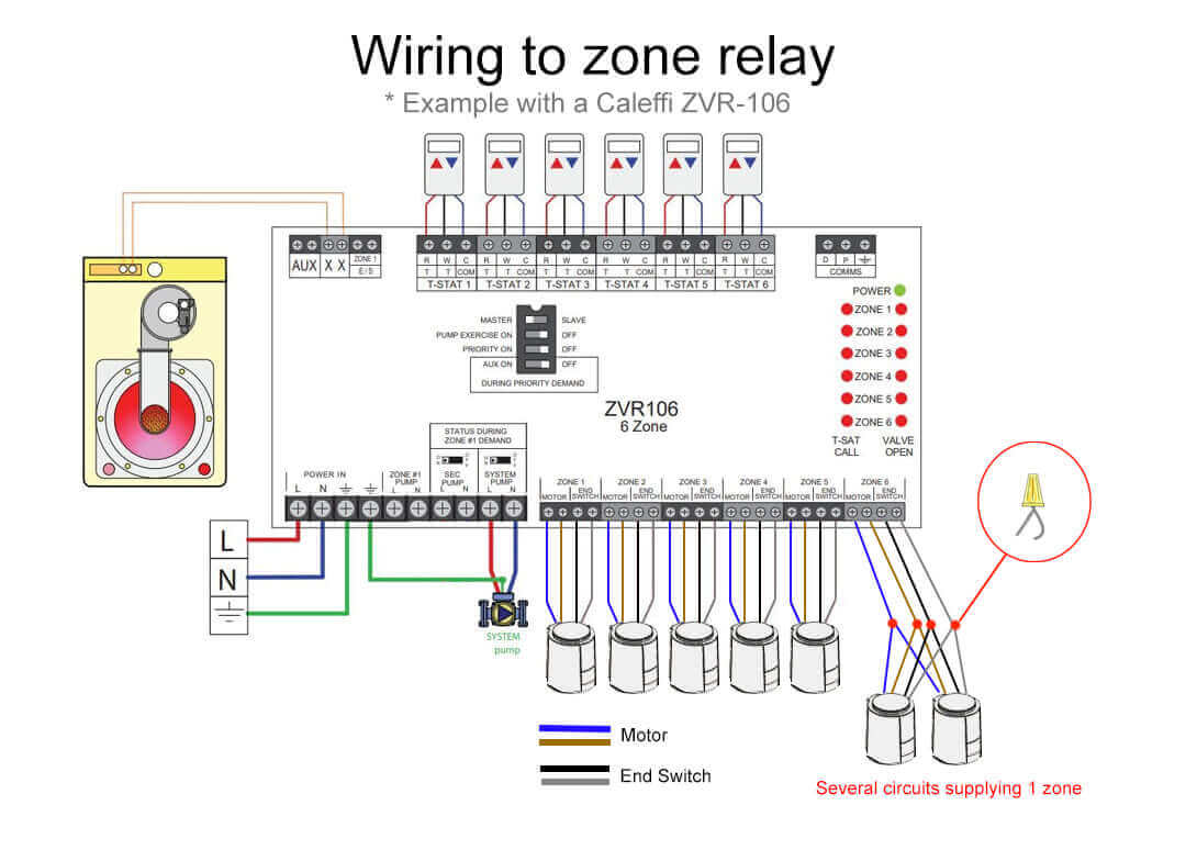 Motorised Valve Nest Y Plan Wiring S Plan Wiring Diagram Zoned