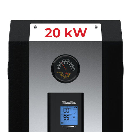 Thermo 2000 BTH Ultra 240V 20kW electric boiler for hydronic radiant floor