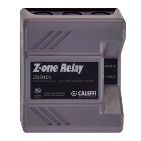 Caleffi ZSR101 - 1 Zone Expandable Switching Relay for one circulator pump in-floor hydronic radiant floor system