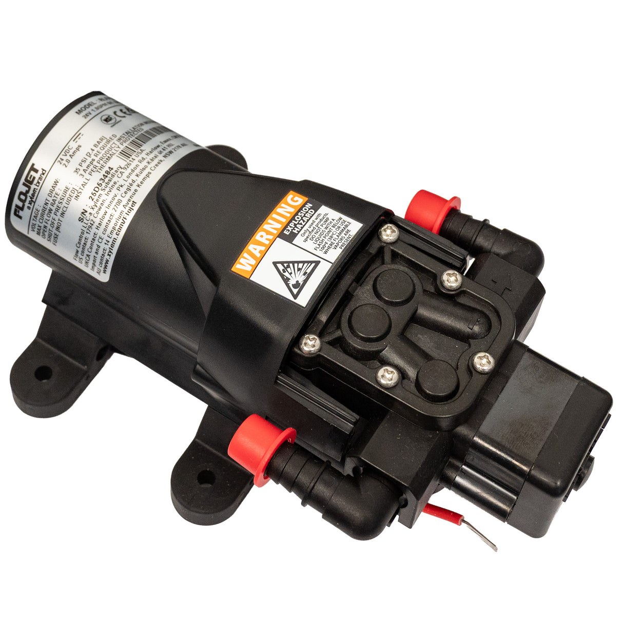 Calefactio GMPPUMP24V 24V Replacement pump for GMP4 glycol make-up package feeder - left