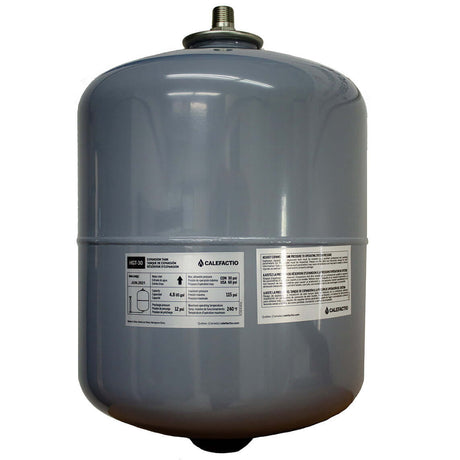 Calefactio HGT-30 Expansion tank for water and glycol in-floor radiant floor system - front