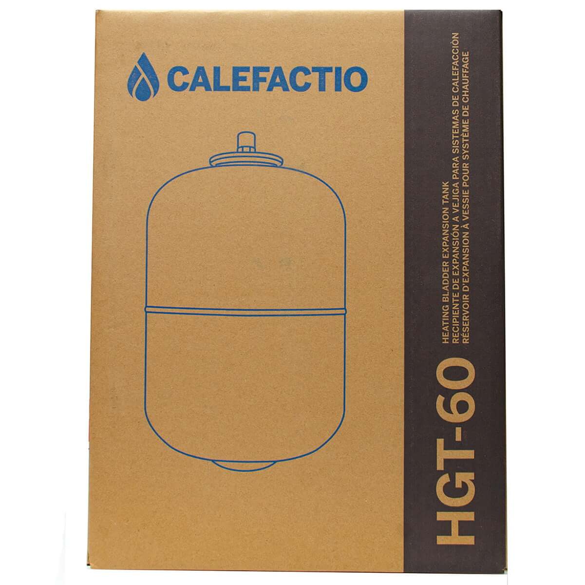 Calefactio HGT-60 Expansion tank for water and glycol in-floor radiant floor system - box