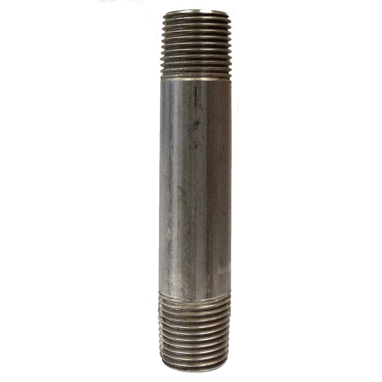 Stainless Steel 1/2" NPT nipple - 4" long