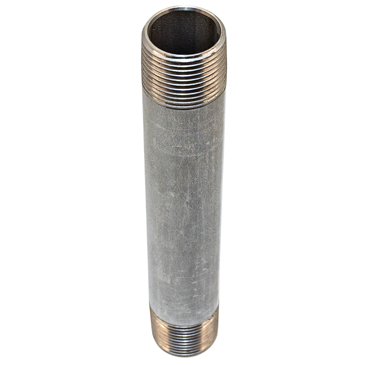 Stainless Steel 3/4" NPT nipple - 6" long