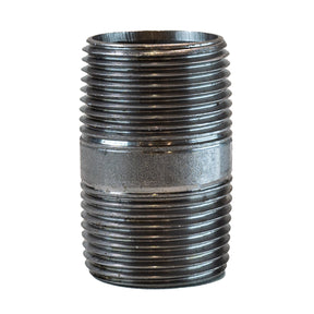 1" inch NPT nipple - 2" inches long Stainless Steel Fitting - standing view