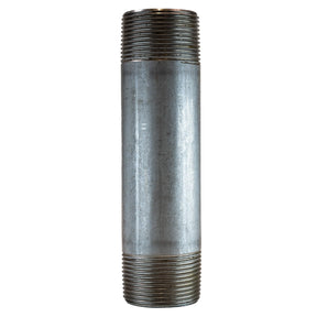 1-1/4" NPT nipple - 6" long Stainless Steel pipe Fitting standing view