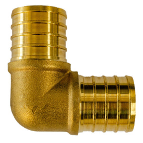1″ PEX 90° Brass Elbow fitting